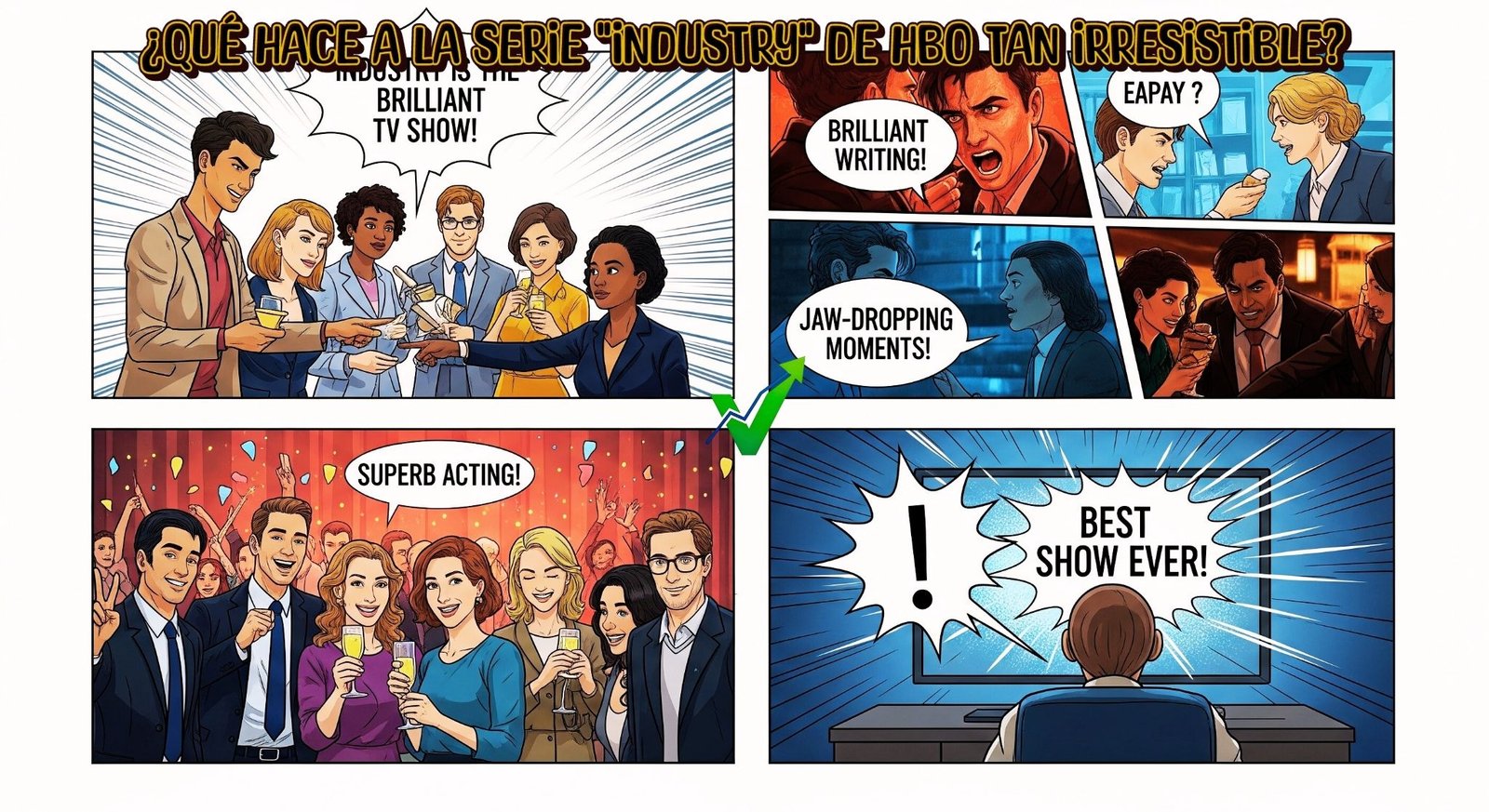 ¿QUÉ HACE A LA SERIE "INDUSTRY" DE HBO TAN IRRESISTIBLE?