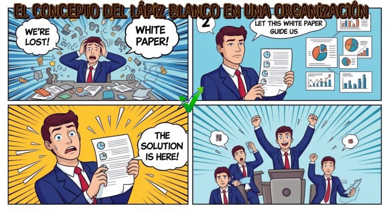 EL CONCEPTO DEL LÁPIZ BLANCO EN UNA ORGANIZACIÓN