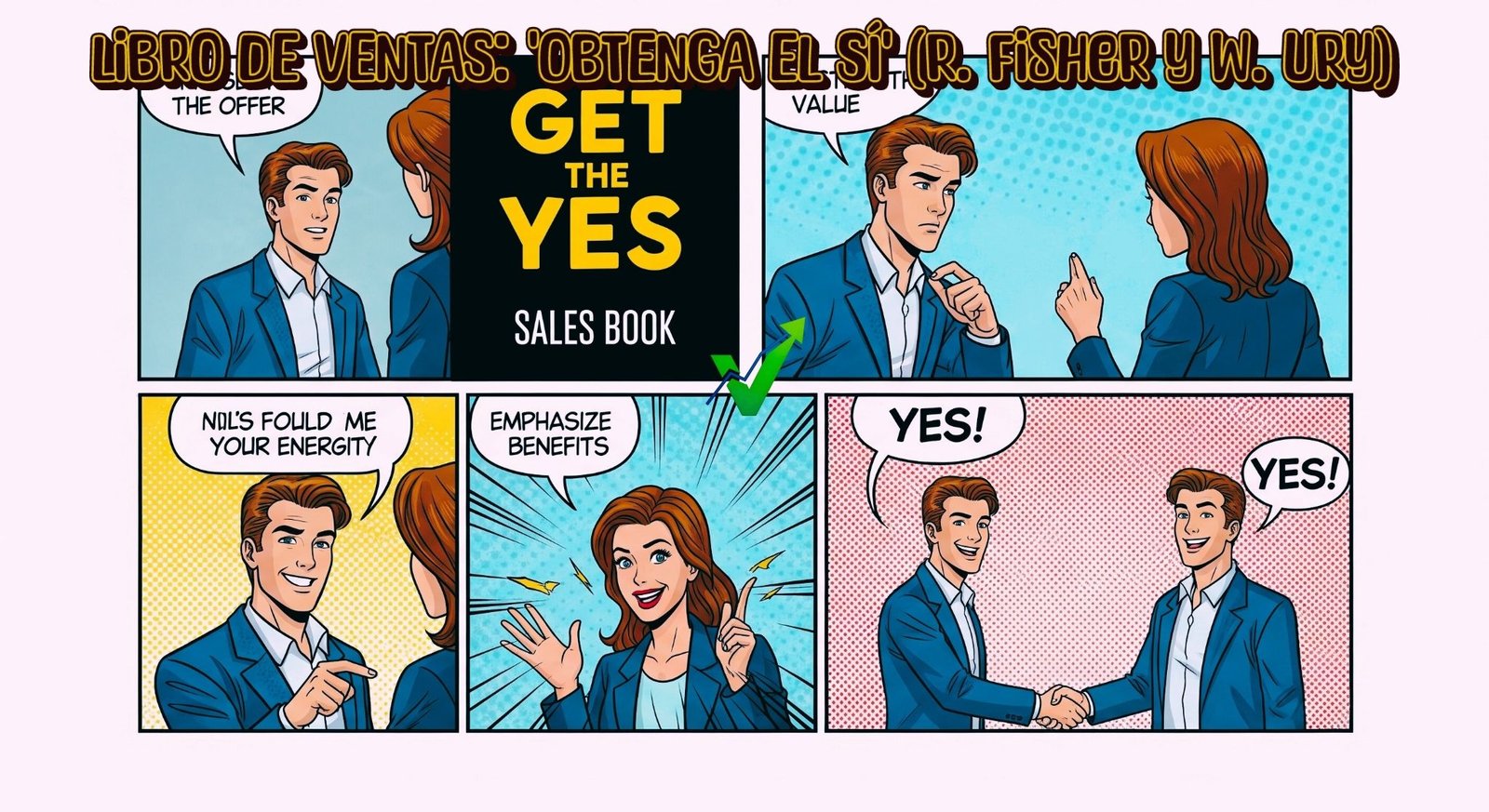 LIBRO DE VENTAS: 'OBTENGA EL SÍ' (R. Fisher y W. Ury)